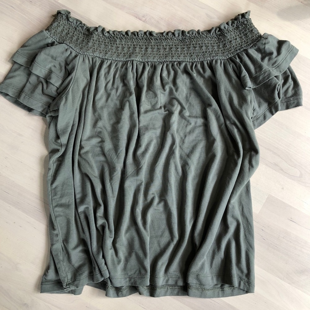 NWOT AE "Soft and Sexy" Off The Shoulder Top - Picture 6 of 7